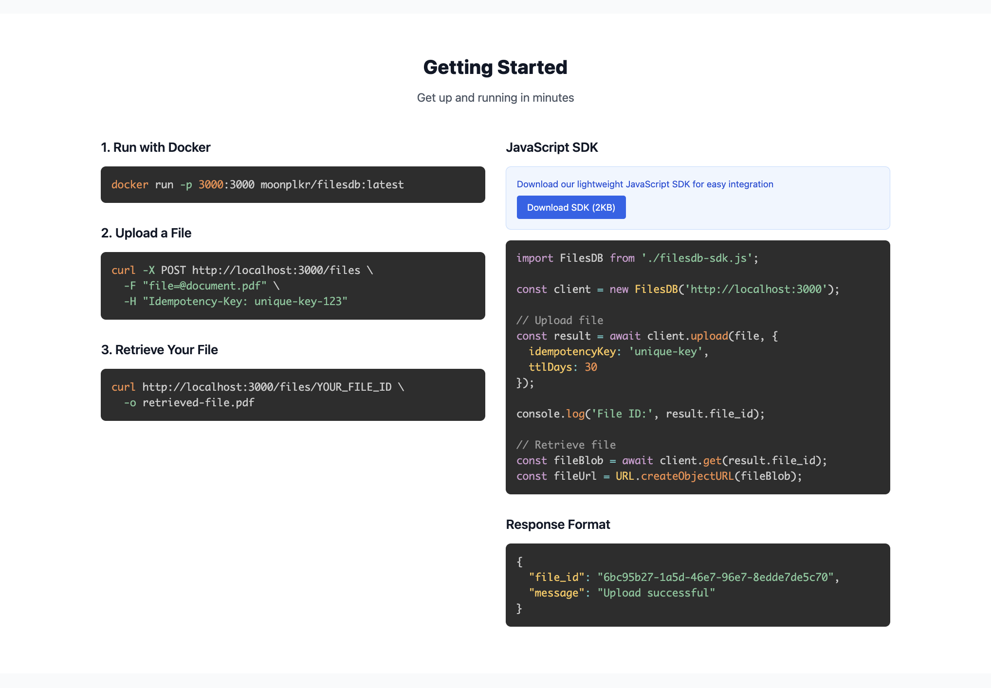FilesDB screenshot 2